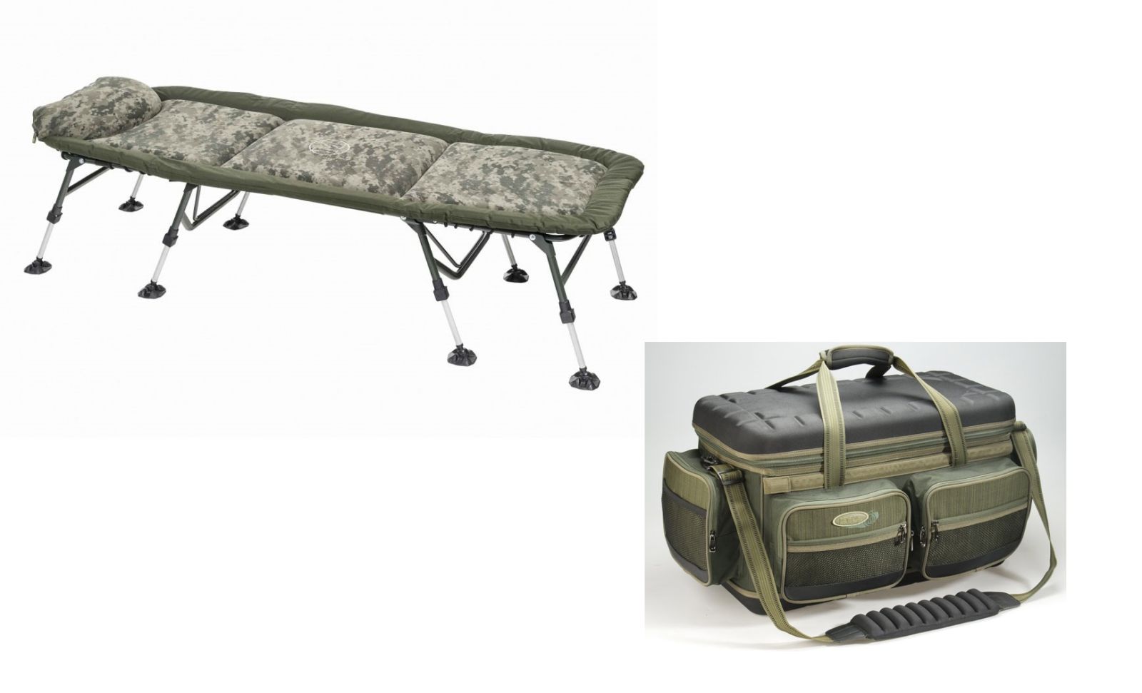 SET Lehátko CamoCODE Flat8 + taška New Dynasty / Lehátka, stoličky / lehátka